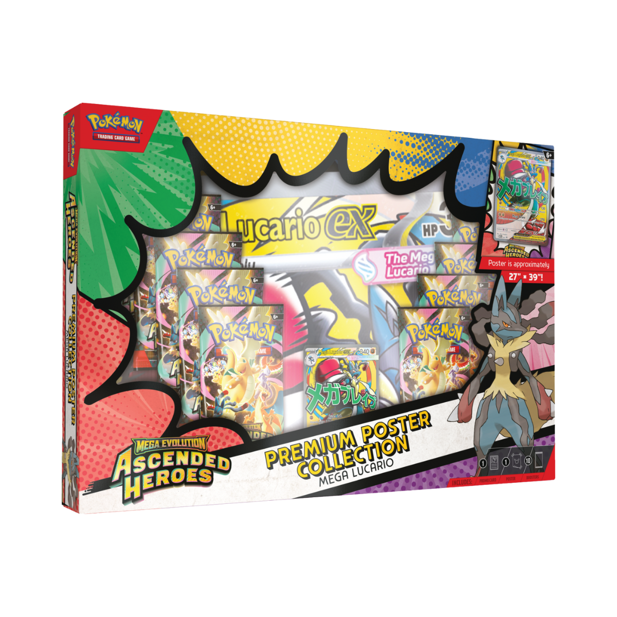 1 Ascended Heroes Lucario Poster