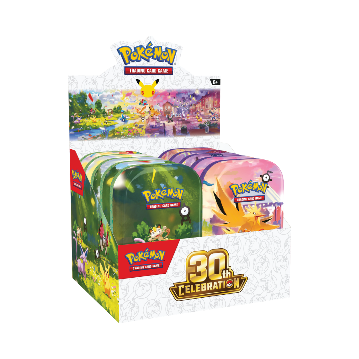1 30th Celebration Mini Tin Display
